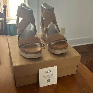 Ugg Wedges, brand new size 9